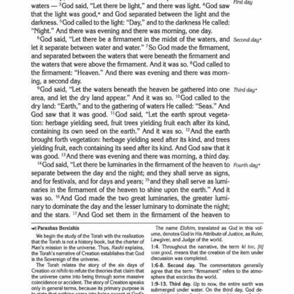 🔥Artscroll ENGLISH ONLY Torah Tanach Old Testament Jewish Bible Travel Size - Picture 5 of 10